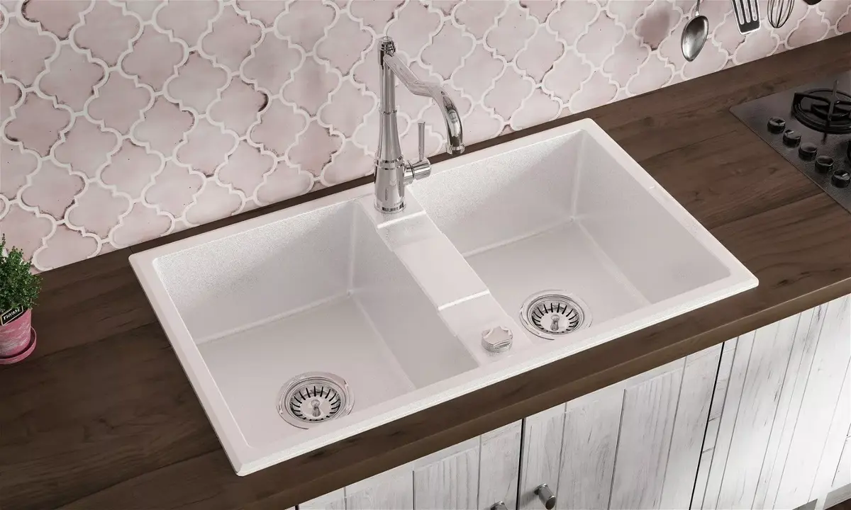 Granite 2-bowl sink deante ZQE_S203 Photo 4