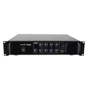 Audio amplifier Omnitronic 80709630 Performance/stage Black