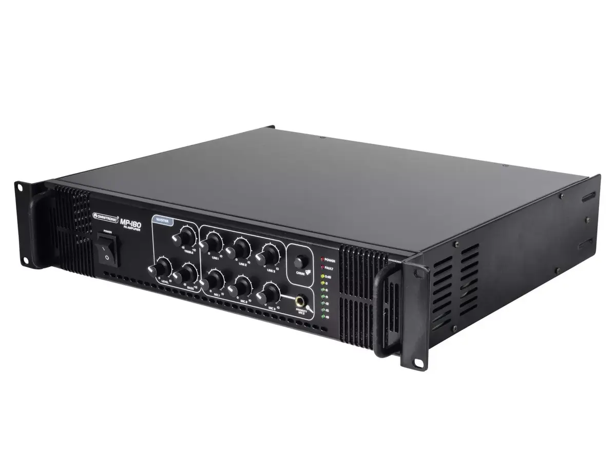 Audio pastiprinātājs Omnitronic 80709630 Photo 3