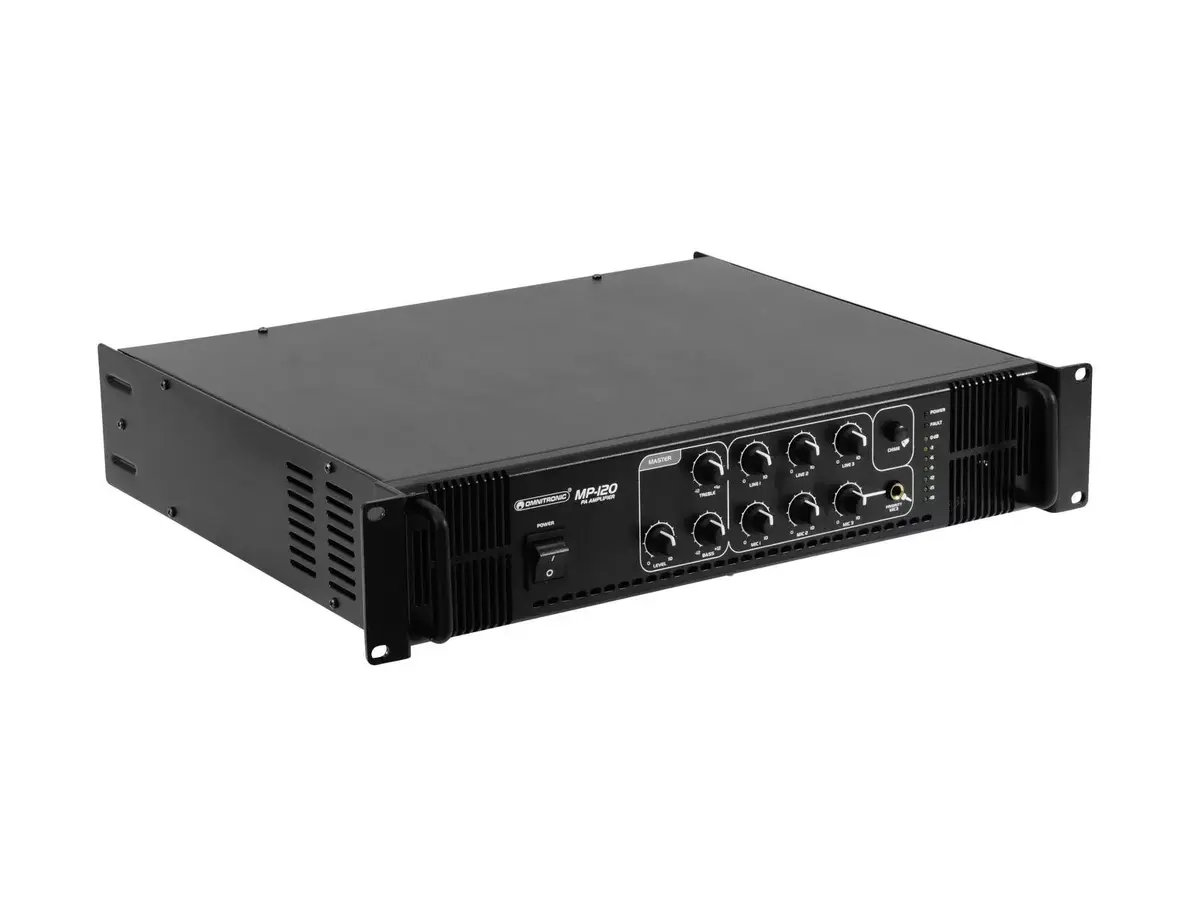 Audio pastiprinātājs Omnitronic 80709620 Photo 2