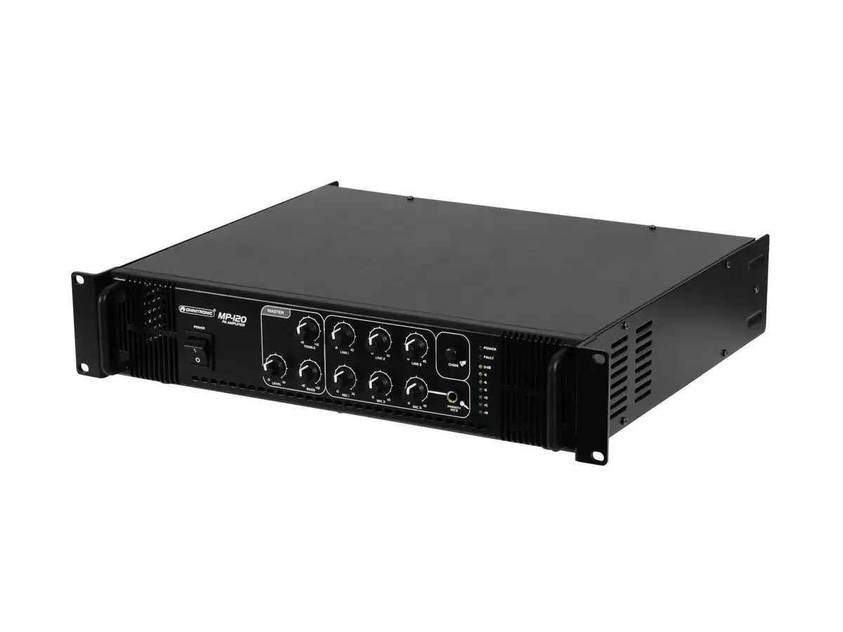Audio pastiprinātājs Omnitronic 80709620 Photo 3