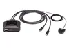 ATEN 2-Port USB-C 4K DisplayPort KVM Switch Photo 3