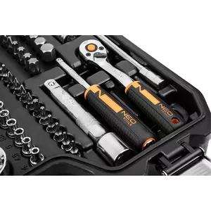 Socket set NEO Tools 10-058 — 10-piece chrome vanadium sockets