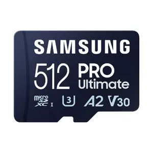 MicroSDXC memory card Samsung MB-MY512S 512 GB UHS‑I Read 200 MB/s Write 130 MB/s U3 V30 Blue