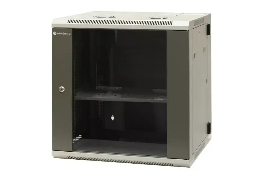 EMITERNET Split Hanging Cabinet EM/AH6512 19" 12U Photo 2