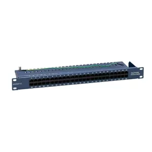 EMITERNET 19-inch 50XRJ45 telephone and ISDN patch panel 1U blue FN/TEL/FA850KT5084BK