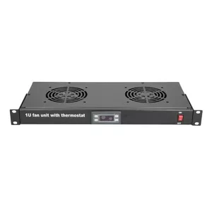 Fan panel Extralink EX.19089 19" 2 fans with thermostat