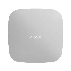 Ajax Hub 2 4G white — central control panel for security system with 4G support, white
