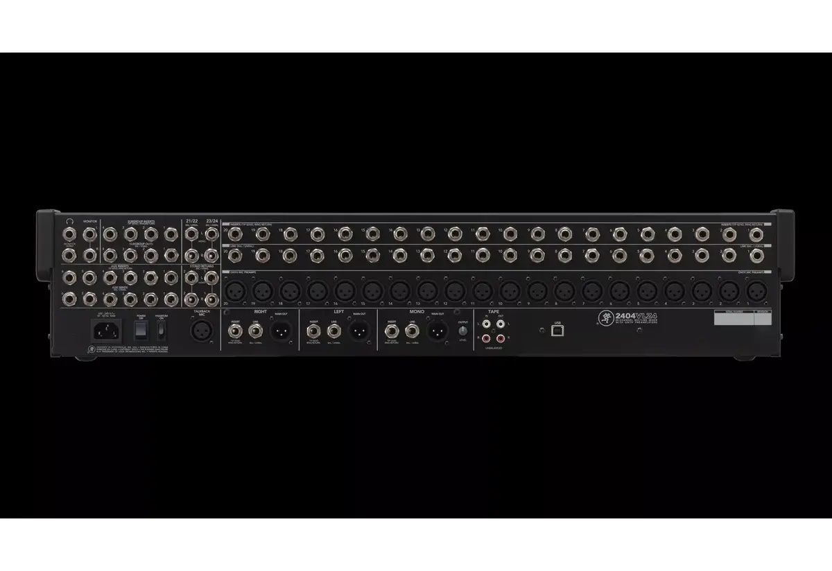 Аудиомикшер Mackie 2404VLZ4 на 24 канала Photo 5