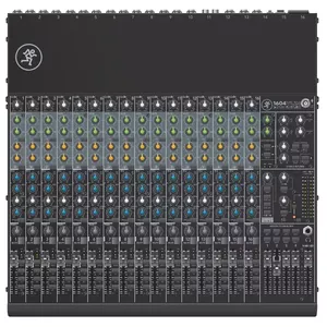 Audio mixer Mackie 1604VLZ4 — 16 channels, 20–20,000 Hz, SNR 92 dB, 50 W