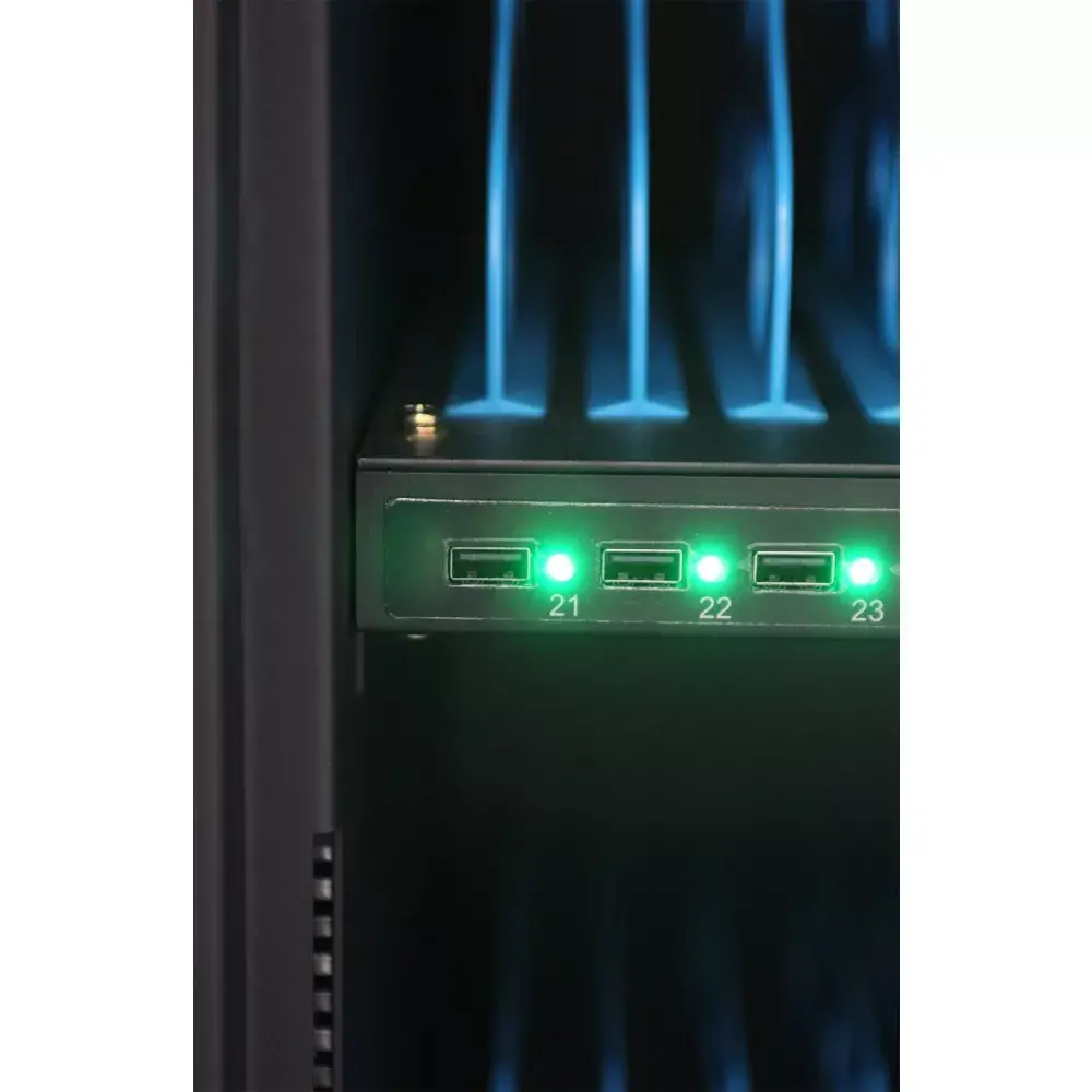 Зарядная станция Techly Trolley 80 USB Photo 2