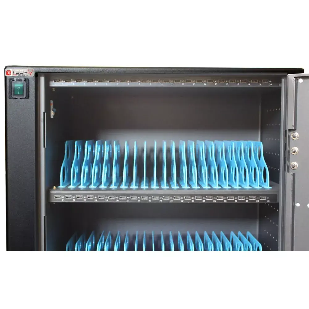 Зарядная станция Techly Trolley 80 USB Photo 10