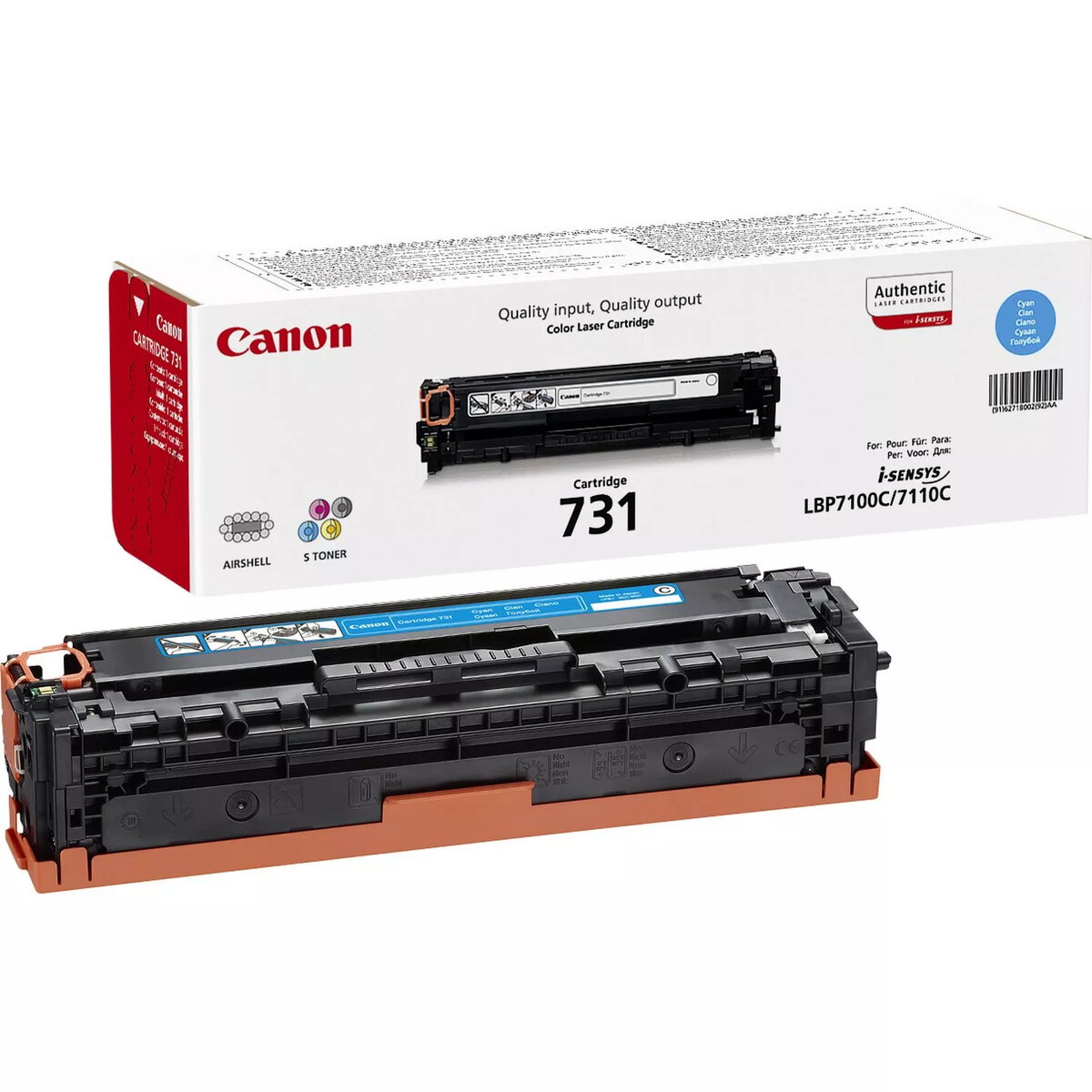 Tonera kasete Canon CRG-731 6271B002 2500