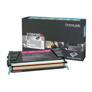 Lexmark C736H1MG tonera kārtridžs 1 pcs Oriģināls Fuksīns