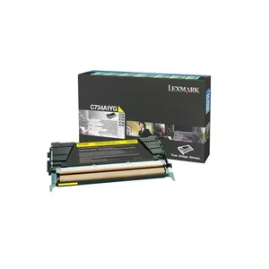 Lexmark C734A1YG toner cartridge 1 pc(s) Original Yellow