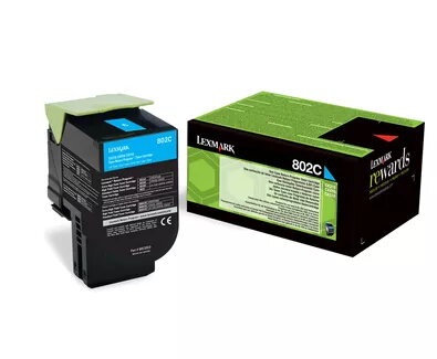 Toneris Lexmark 802C Oriģināls Zils 1500