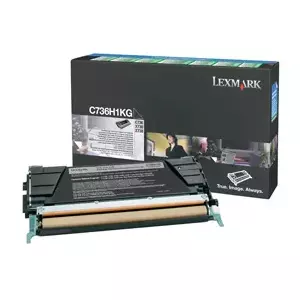 Lexmark C736H1KG tonera kārtridžs 1 pcs Oriģināls Melns