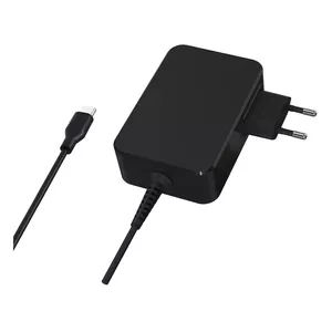 Indoor Charger LC-Power LC-NB-GAN-90-C Laptop Black AC 220-240V