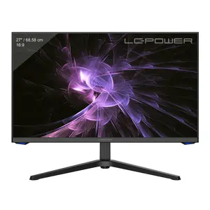 LC-Power LC-M27-QHD-180 27-дюймовый компьютерный монитор Quad HD IPS с разрешением 2560 x 1440 временем отклика 1 мс черного цвета