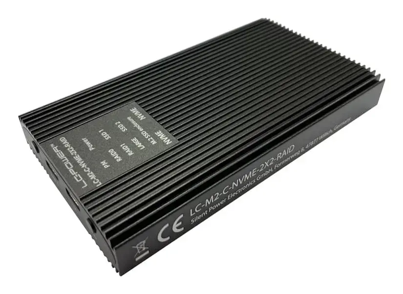 Корпус SSD LC-Power LC-M2-C-NVME-2X2-RAID Photo 4