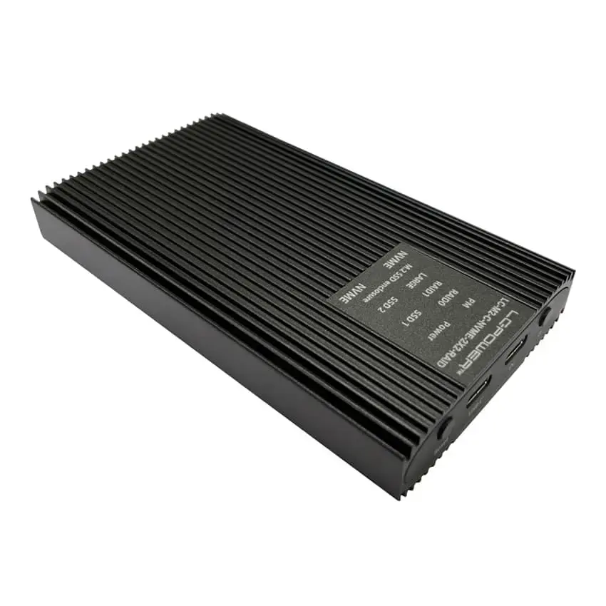 Корпус SSD LC-Power LC-M2-C-NVME-2X2-RAID Photo 5