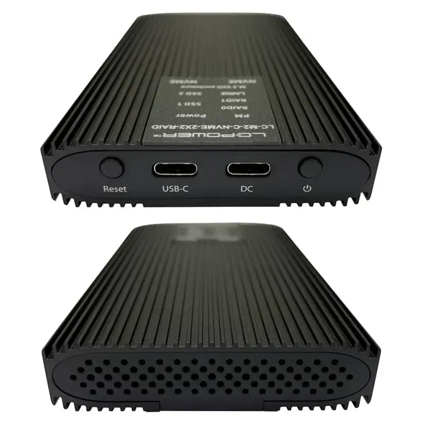 Корпус SSD LC-Power LC-M2-C-NVME-2X2-RAID Photo 10