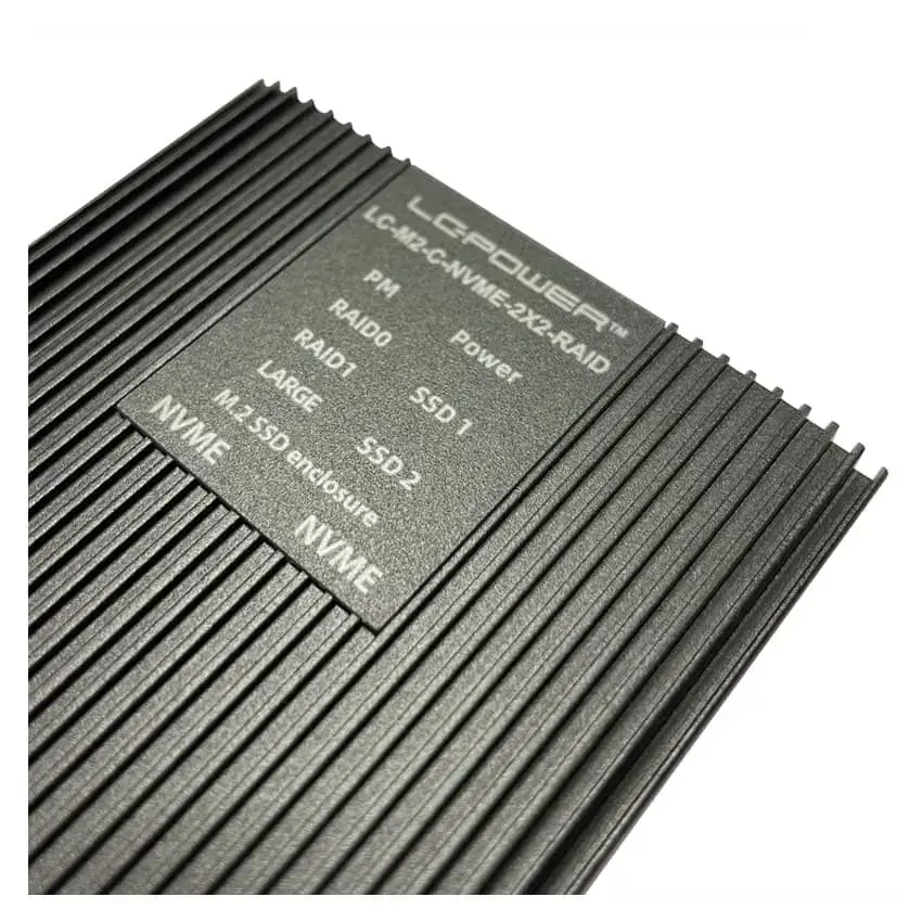 Корпус SSD LC-Power LC-M2-C-NVME-2X2-RAID Photo 12