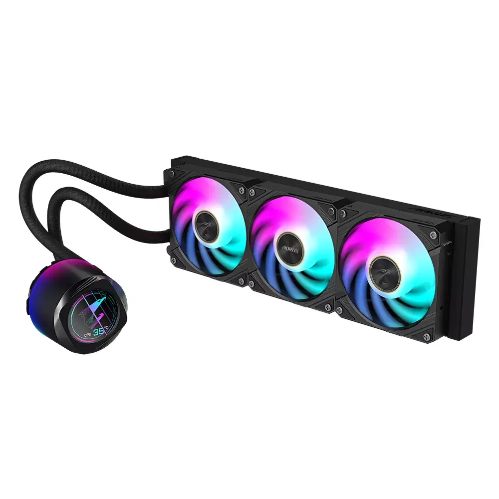 All-in-one liquid cooler GIGABYTE AORUS WATERFORCE X II 360 Photo 2