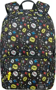 Mugursoma American Tourister Urban Groove Lifestyle Pop — melna