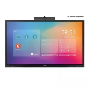 Digital signage flat panel Sharp PN-LC862 86" LCD 4K Ultra HD Touchscreen