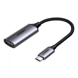 Video adapteris UGREEN USB-C uz HDMI ligzdu 4K 60Hz pelēks