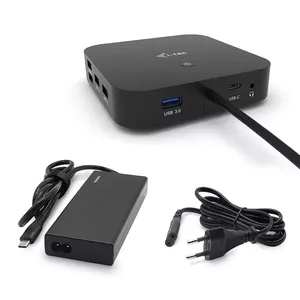 i-tec C31DUALDPDOCKPD65W док-станция для ноутбука Проводная USB 3.2 Gen 1 (3.1 Gen 1) Type-C Черный