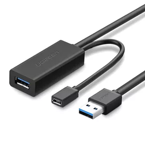 USB 3.0 pagarinātājs UGREEN US175 5 m ar Micro USB ligzdu