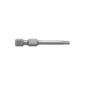 Screwdriver bit set Bosch 2607001735, extra hard, 3 pcs, hex 6 mm, length 49 mm, 1/4" (25.4/4 mm) shank