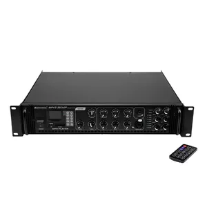 Audio amplifier Omnitronic 80709792 Performance/stage Black