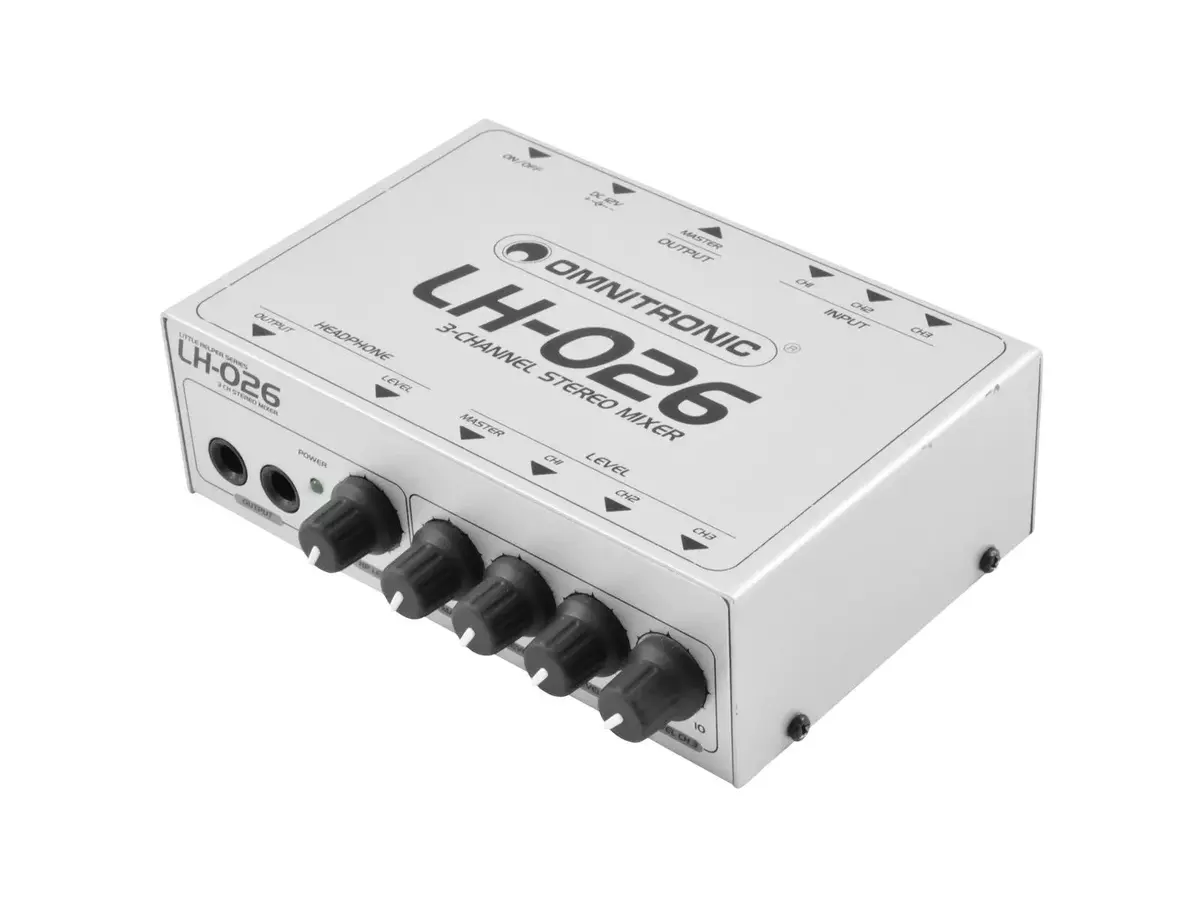 Audio mikseris Omnitronic 10355026 Photo 2