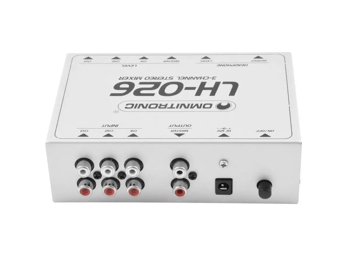 Audio mikseris Omnitronic 10355026 Photo 4
