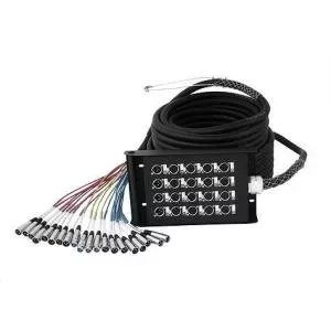 Stagebox Omnitronic 16IN/4OUT XLR/XLR — multicore snake with 16 XLR inputs and 4 XLR outputs