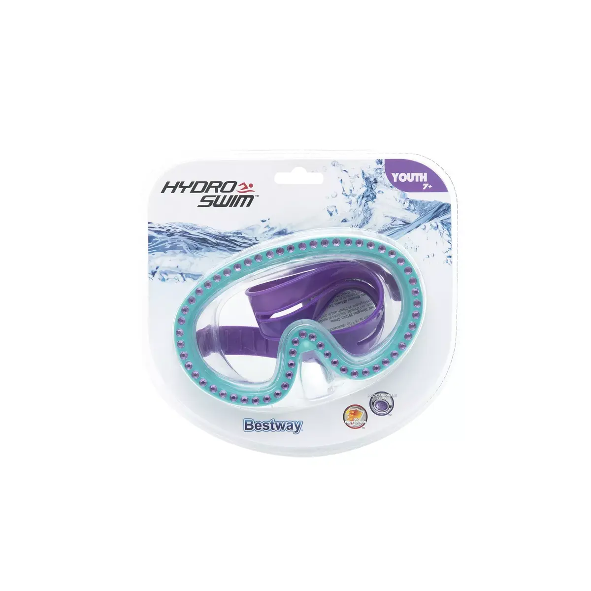 Child Half-Face Swim Mask Bestway Hydro-Swim Sparkle 'n Shine Photo 16