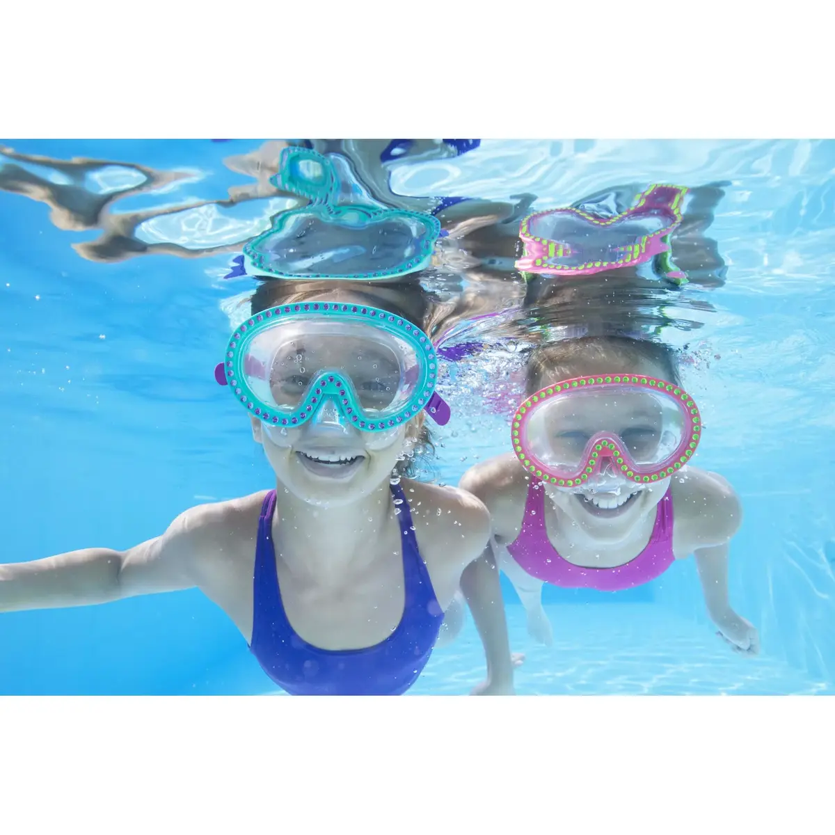 Child Half-Face Swim Mask Bestway Hydro-Swim Sparkle 'n Shine Photo 25