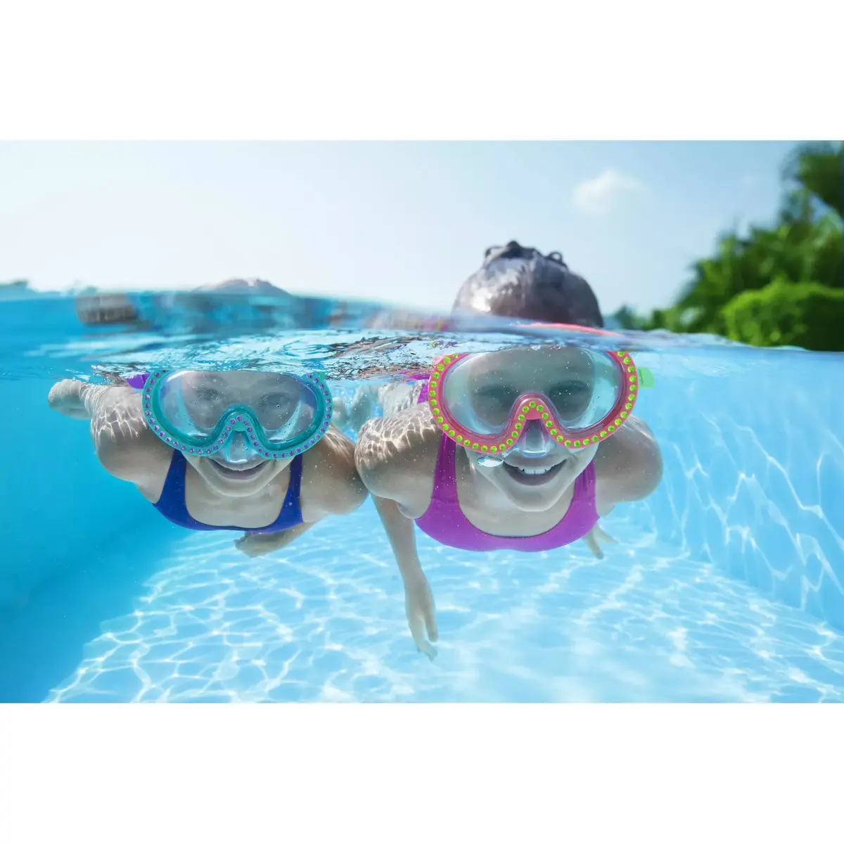 Child Half-Face Swim Mask Bestway Hydro-Swim Sparkle 'n Shine Photo 26