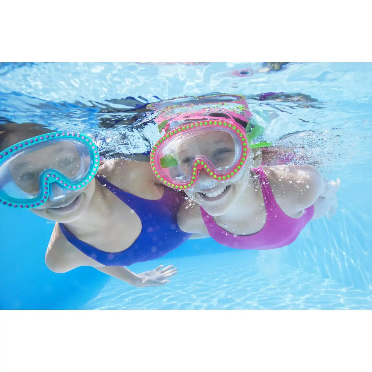 Child Half-Face Swim Mask Bestway Hydro-Swim Sparkle 'n Shine Photo 28