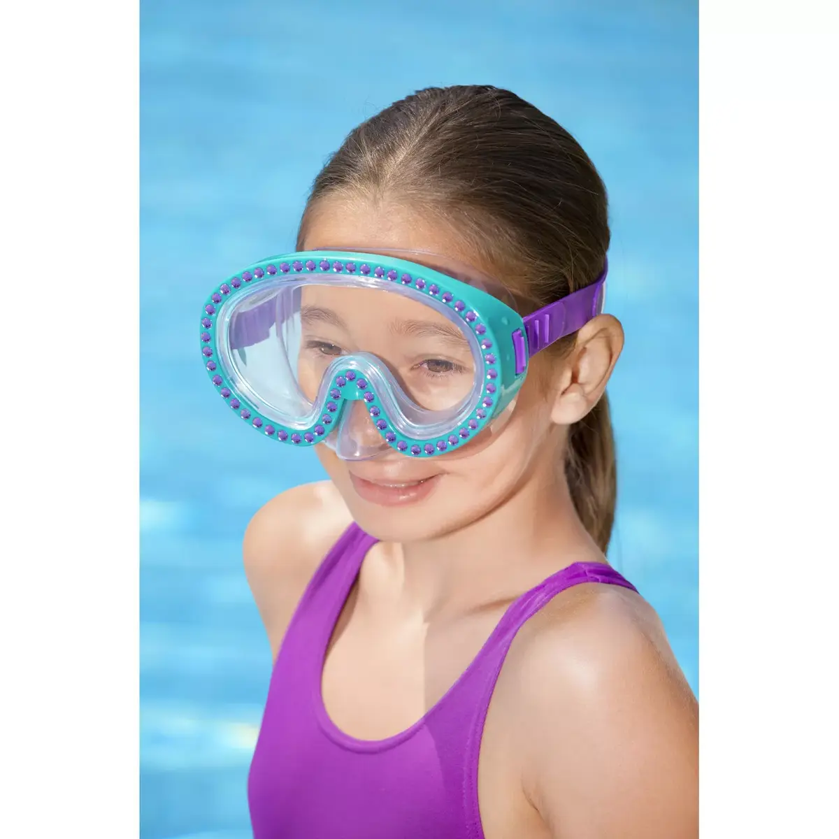 Child Half-Face Swim Mask Bestway Hydro-Swim Sparkle 'n Shine Photo 32