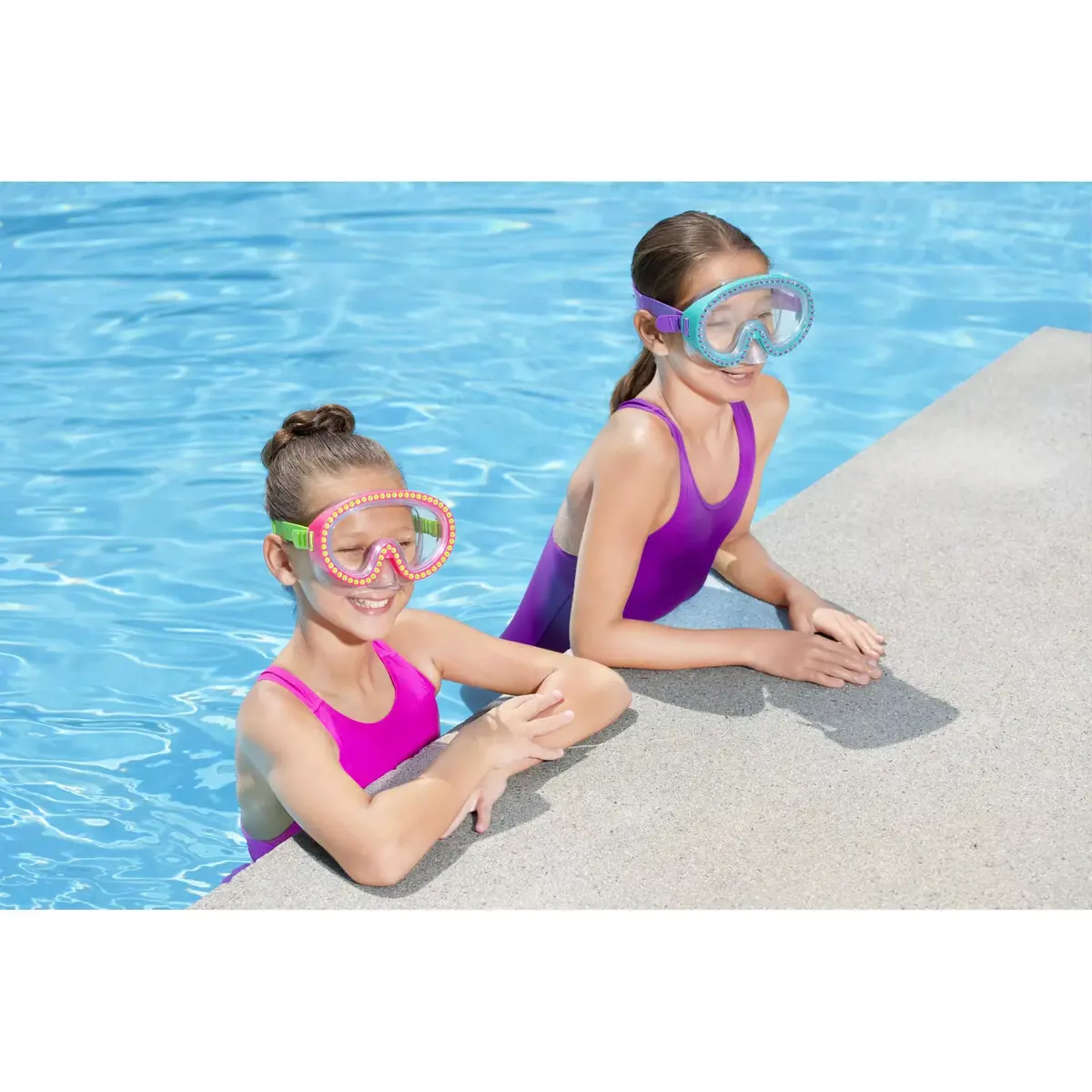 Child Half-Face Swim Mask Bestway Hydro-Swim Sparkle 'n Shine Photo 33