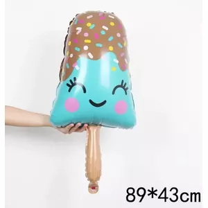 Foil Balloon Riff RF-FOL-ICECREAM 89×43 cm — ice cream design, decorative party balloon