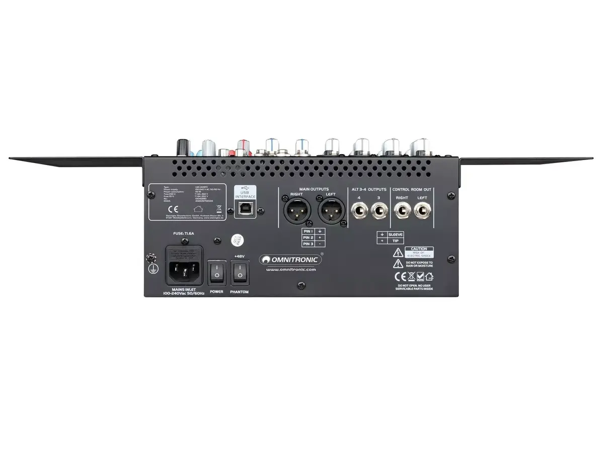 Audio mikseris Omnitronic 10040280 Photo 3