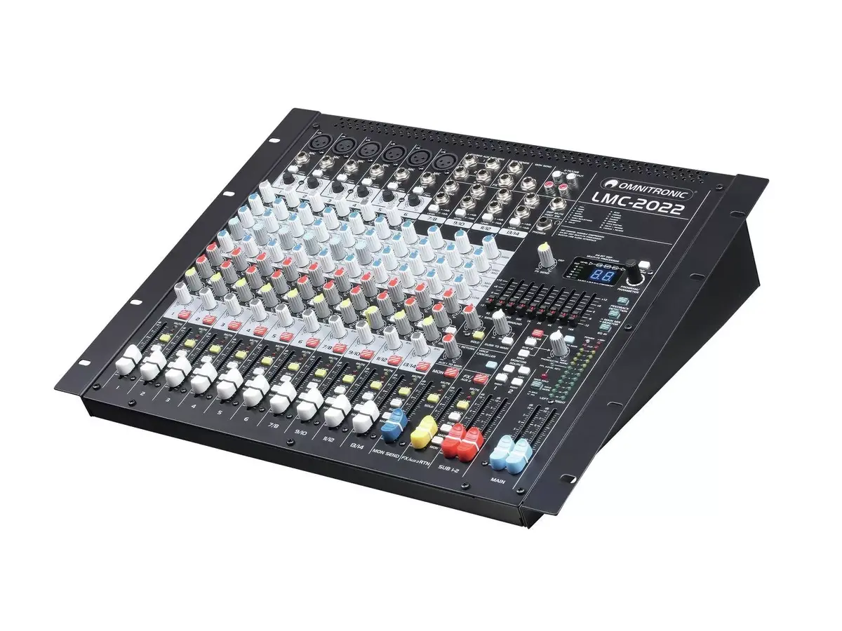 Audio mikseris Omnitronic 10040283 Photo 2
