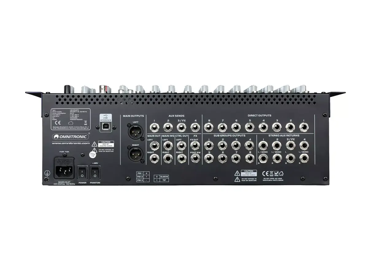 Audio Mixer Omnitronic 10040285 Photo 5