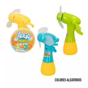 Водный пистолет вентилятор Aqua Word (81 ml) разные  17 cm CB24796