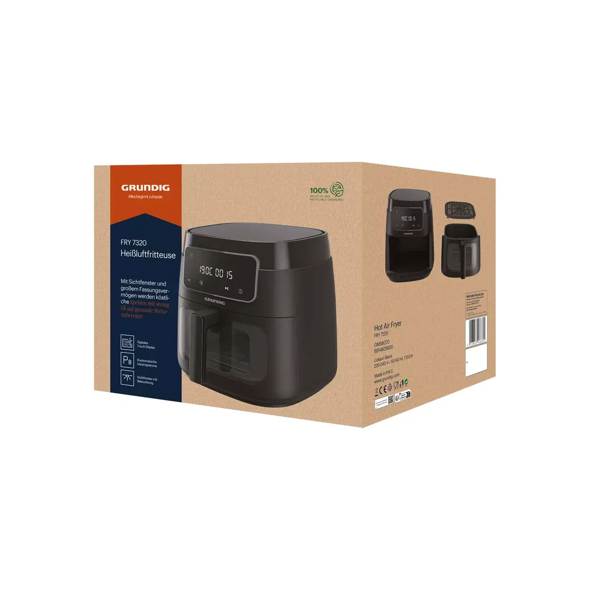 Аэрогриль Grundig FRY 7320 Photo 2